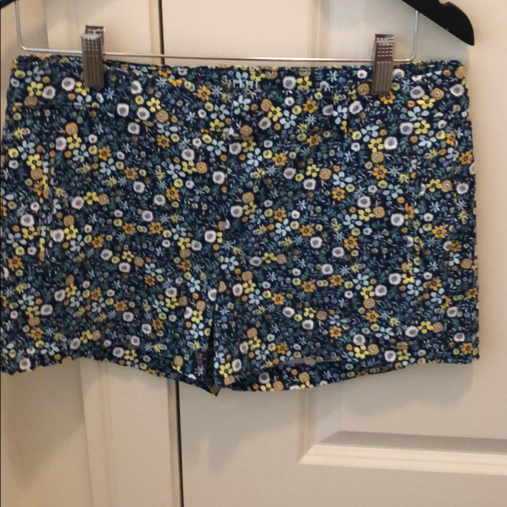 Flat front shorts